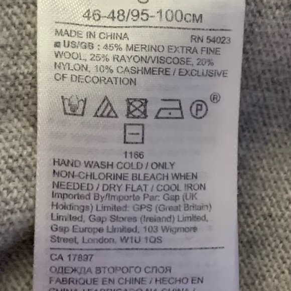 BANANA REPUBLIC Crew Neck Knit‎ Embroidered Merci Cozy Soft Lightweight Sweater - Picture 14 of 16